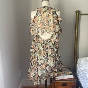 The kooples size 2 midi dress spring summer